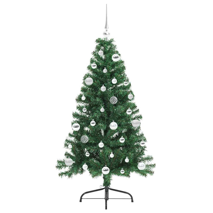 Albero di Natale artificiale con luci integrate Verde 150 cm 3397003