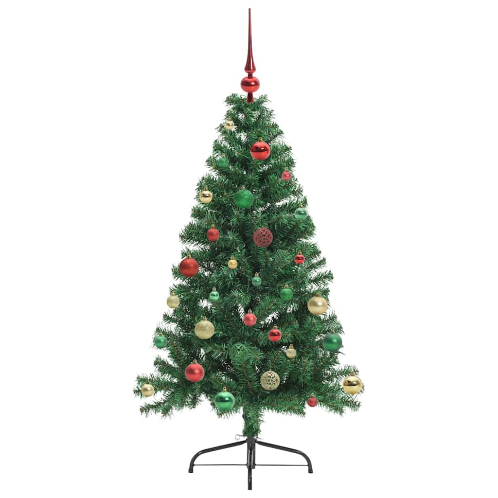 Albero di Natale artificiale con luci integrate Verde 150 cm 3397006