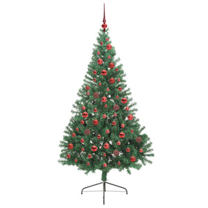 Albero di Natale artificiale con luci integrate Verde 180 cm 3397011