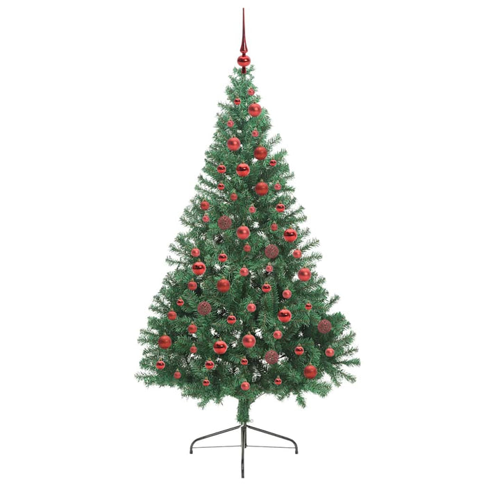 Albero di Natale artificiale con luci integrate Verde 180 cm 3397011