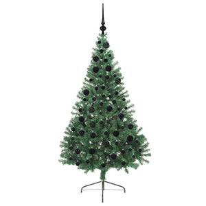 Albero di Natale artificiale con luci integrate Verde 180 cm 3397012