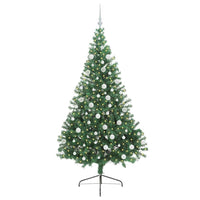 Albero di Natale artificiale con luci integrate Verde 180 cm 3397014