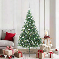 Albero di Natale artificiale con luci integrate Verde 180 cm 3397016