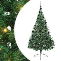 Albero di Natale artificiale con luci integrate Verde 210 cm 3397025