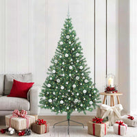 Albero di Natale artificiale con luci integrate Verde 210 cm 3397027