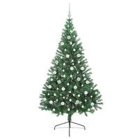 Albero di Natale artificiale con luci integrate Verde 210 cm 3397027