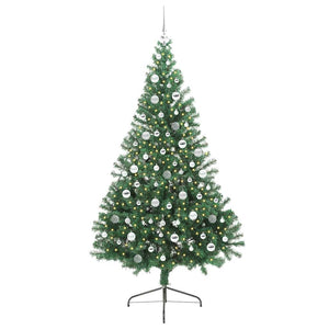 Albero di Natale artificiale con luci integrate Verde 210 cm 3397029