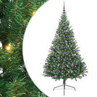 Albero di Natale artificiale con luci integrate Verde 210 cm 3397030