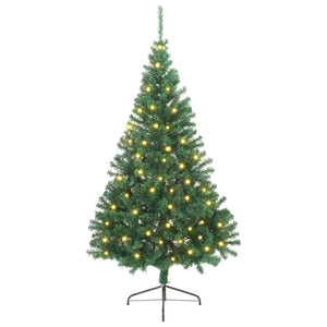 Albero di Natale artificiale con luci integrate Verde 240 cm 3397033