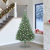 Albero di Natale artificiale con luci integrate Verde 240 cm 3397039