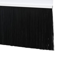 Spazzole per porte a vite 2 pcs Bianco 100 cm Lega di alluminio 42019537