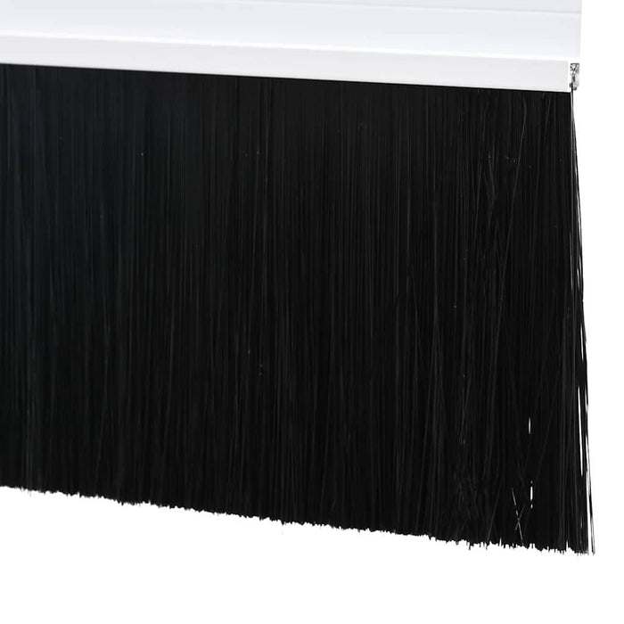 Spazzole per porte a vite 2 pcs Bianco 100 cm Lega di alluminio 42019537