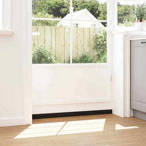 Spazzole per porte a vite 2 pcs Bianco 100 cm Lega di alluminio 42019547