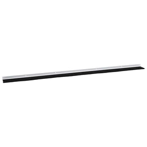 Spazzole per porte a vite 2 pcs Bianco 100 cm Lega di alluminio 42019547