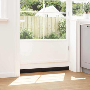 Spazzole per porte a vite 2 pcs Bianco 100 cm Lega di alluminio 42019548