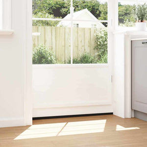 Spazzole per porte a vite 6 pcs Bianco 100 cm Lega di alluminio 42019550