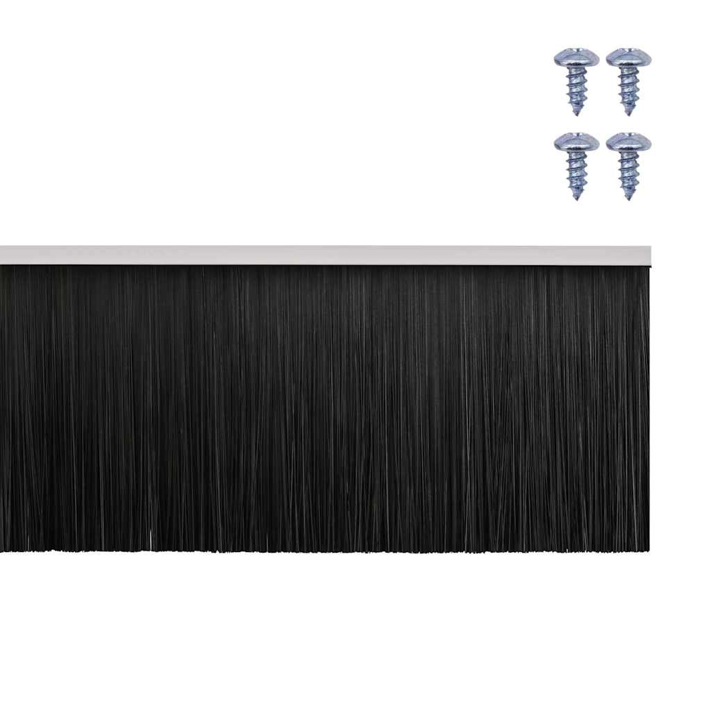 Spazzole per porte a vite 12 pcs Bianco 100 cm 42019556