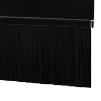 Spazzole per porte autoadesive 6 pcs Nero 100 cm 42019565