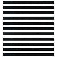 Spazzole per porte autoadesive 12 pcs Nero 100 cm 42019568