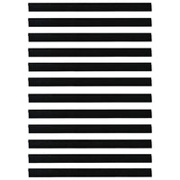 Spazzole per porte autoadesive 12 pcs Nero 100 cm 42019569