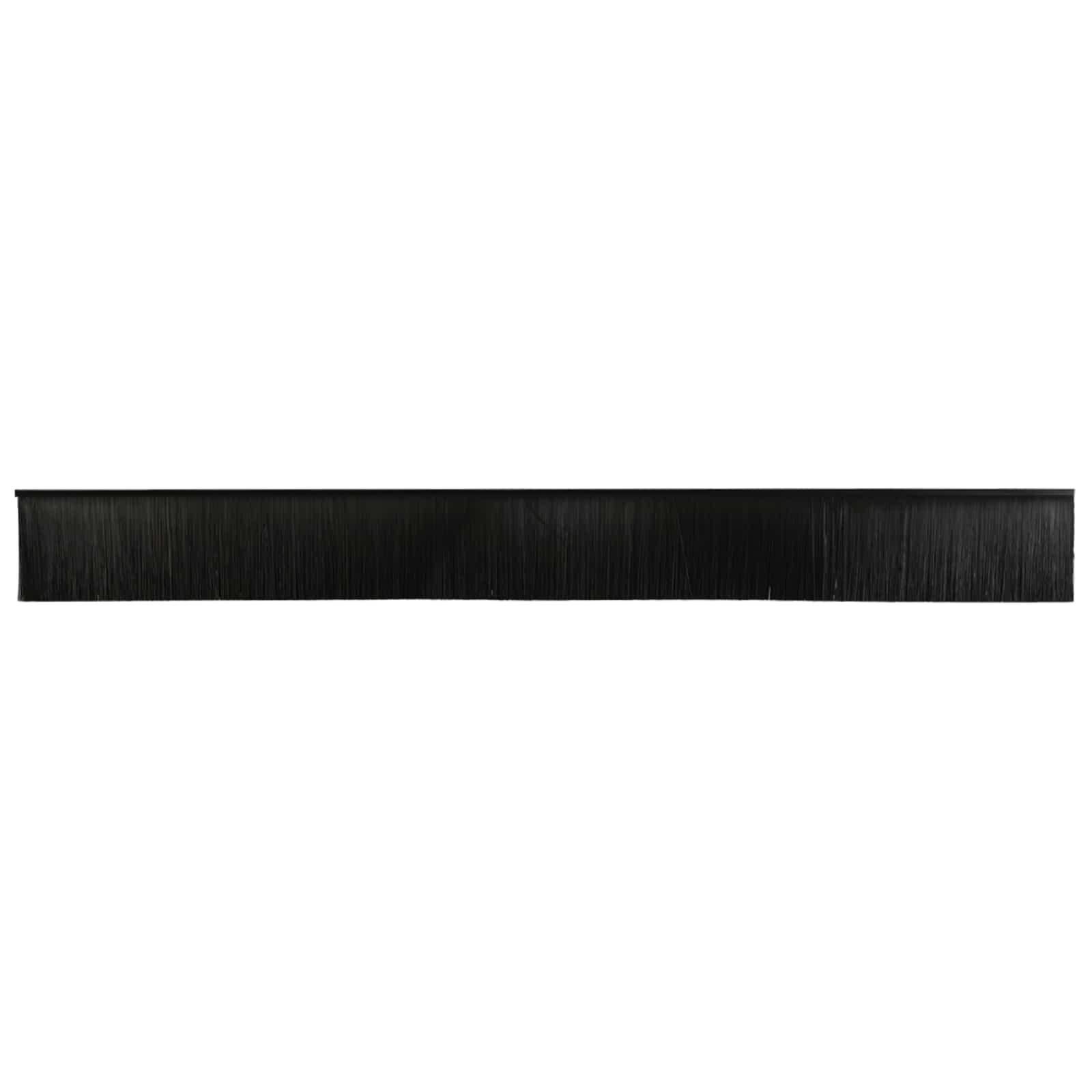 Spazzole per porte autoadesive 6 pcs Nero 100 cm 42019577