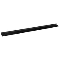 Spazzole per porte autoadesive 12 pcs Nero 100 cm 42019579