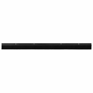 Spazzole per porte a vite 6 pcs Nero 100 cm Lega di alluminio 42019587