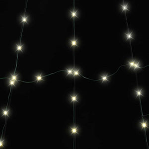 Albero di Natale LED con picchetti per il terreno Bianco caldo 42018737