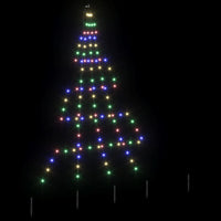 Albero di Natale LED con picchetti per il terreno Multicolore 42018739