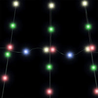 Albero di Natale LED con picchetti per il terreno Multicolore 42018743