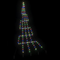 Albero di Natale LED con picchetti per il terreno Multicolore 42018743