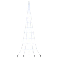 Albero di Natale LED con picchetti per il terreno Bianco freddo 42018746