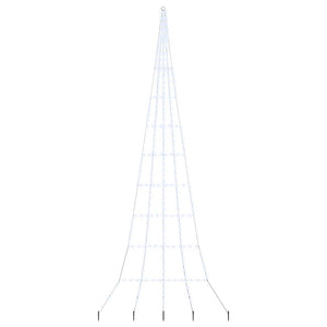 Albero di Natale LED con picchetti per il terreno Bianco freddo 42018746