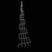 Albero di Natale LED con picchetti per il terreno Multicolore 42018747