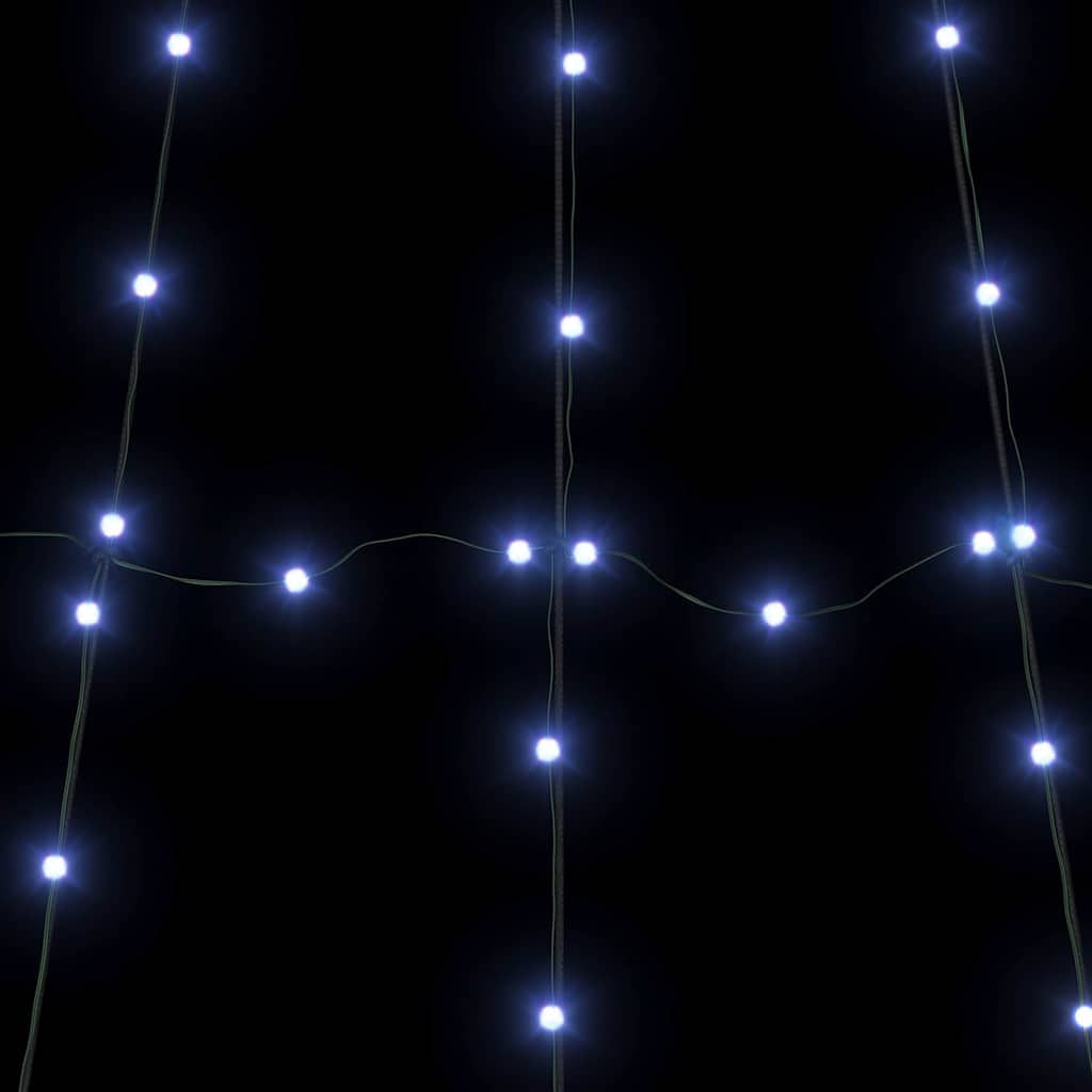 Albero di Natale LED con picchetti per il terreno Blu 500 cm 42018748