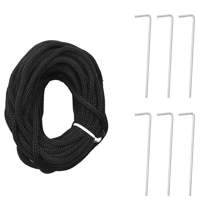 Albero di Natale LED con 390 LED Bianco caldo 250 cm Ferro 42018749