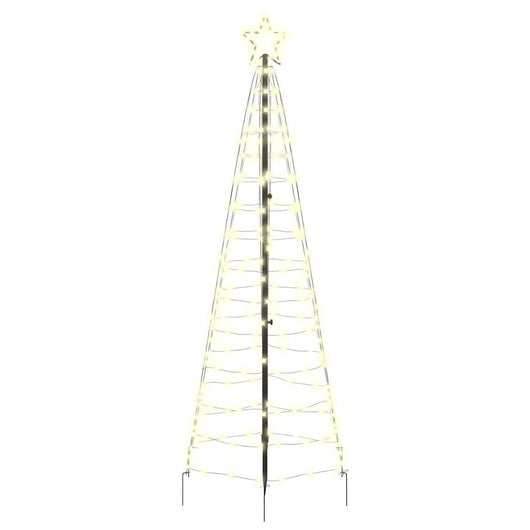 Albero di Natale LED con 390 LED Bianco caldo 250 cm Ferro 42018749