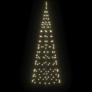 Albero di Natale LED con 390 LED Bianco caldo 250 cm Ferro 42018749