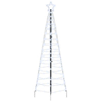 Albero di Natale LED con picchetti per il terreno-Luci decorative natalizie Bianco freddo 584126
