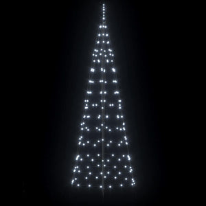 Albero di Natale LED con picchetti per il terreno-Luci decorative natalizie Bianco freddo 584126