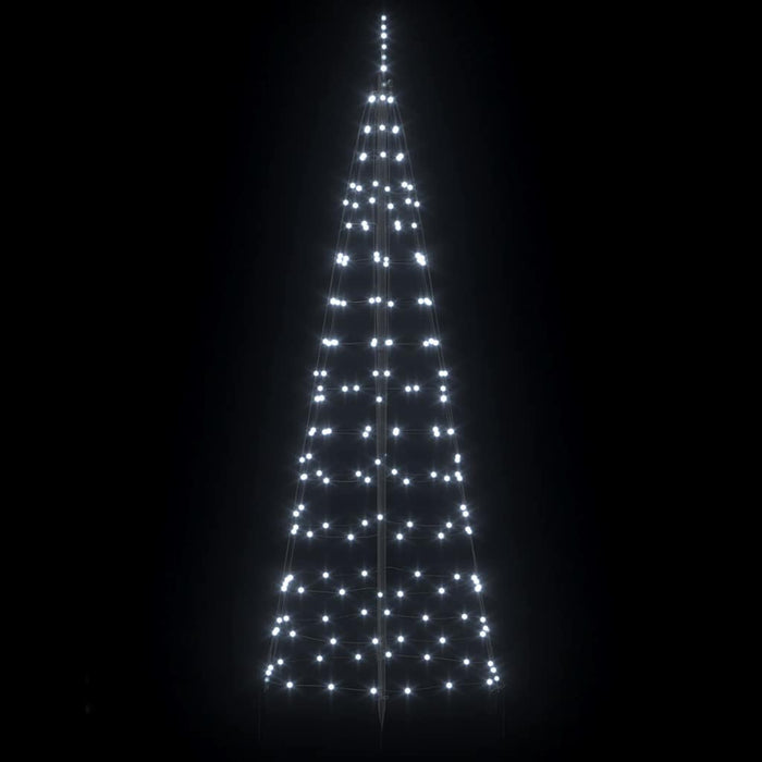 Albero di Natale LED con 390 LED Bianco freddo 250 cm Ferro 42018750