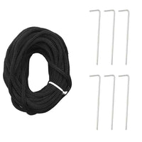 Albero di Natale LED con 390 LED Multicolore 250 cm Ferro 42018751