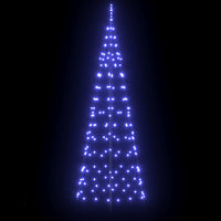 Albero di Natale LED con picchetti per il terreno-Luci decorative natalizie Blu 250 cm