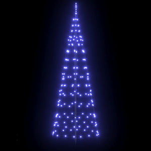 Albero di Natale LED con 390 LED Blu 250 cm Ferro 42018752