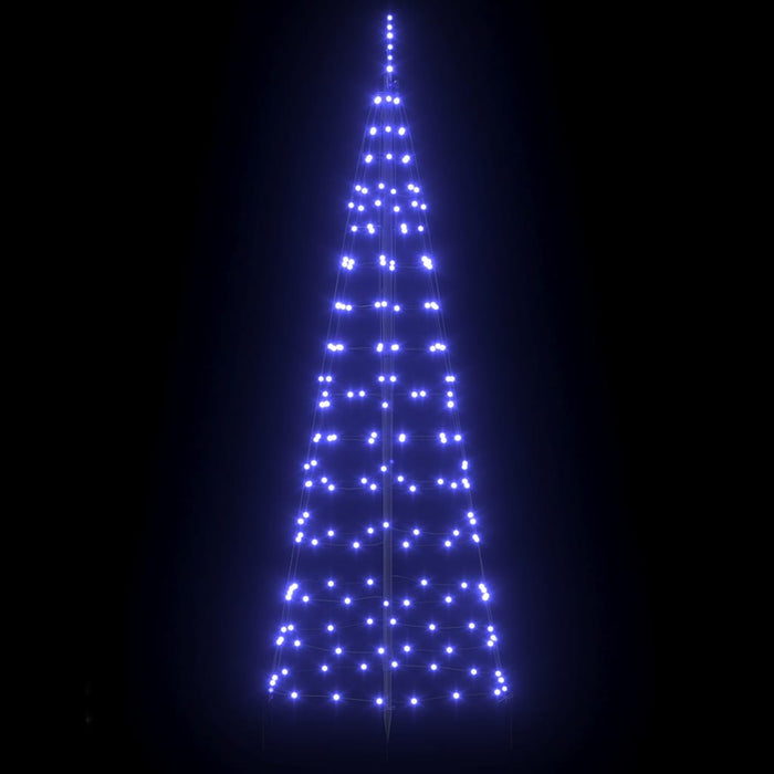 Albero di Natale LED con 390 LED Blu 250 cm Ferro 42018752