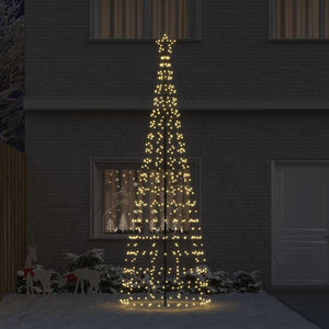Albero di Natale LED con 800 LED Bianco caldo 400 cm Ferro 42018753