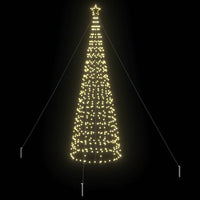 Albero di Natale LED con 800 LED Bianco caldo 400 cm Ferro 42018753