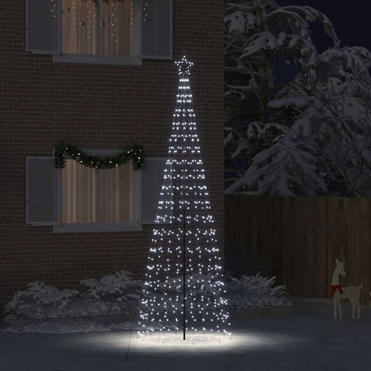 Albero di Natale LED con 800 LED Bianco freddo 400 cm Ferro 42018754
