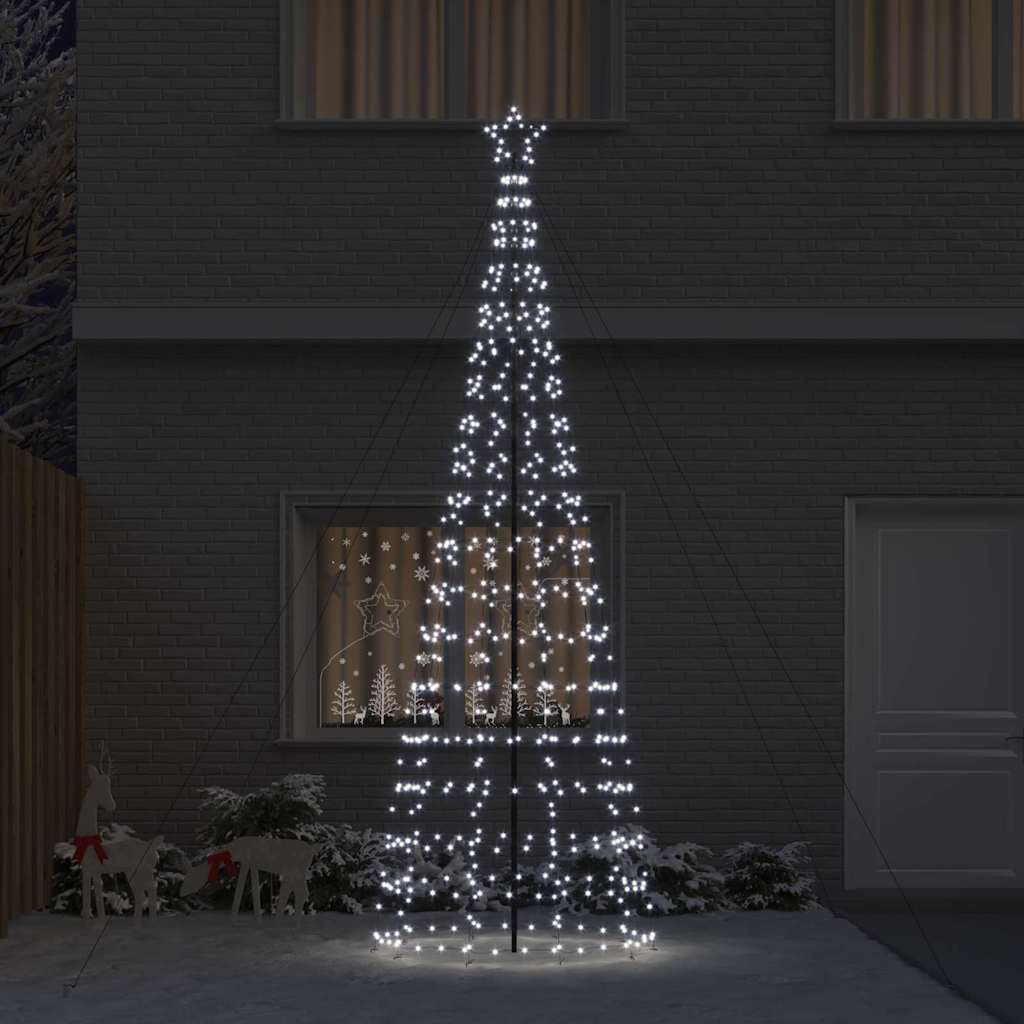 Albero di Natale LED con 800 LED Bianco freddo 400 cm Ferro 42018754