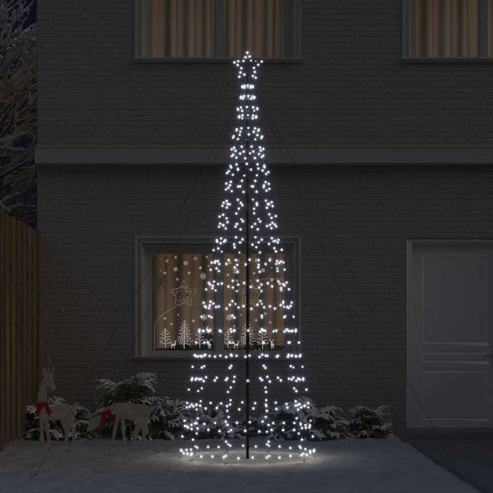 Albero di Natale LED con 800 LED Bianco freddo 400 cm Ferro 42018754